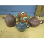 Oriental Yixen teapots