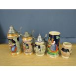 Beer stein collection one