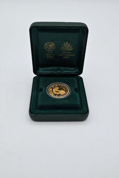 Perth Mint The Sydney 2000 Olympic $100 gold coin (No. 16492) with CoA in original presentation