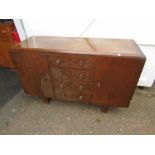 Oak Old Charm style sideboard H87cm W137cm D48cm approx