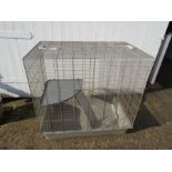 Unused Guinea Pig cage with platforms and bottle