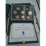 4x Royal Mint United Kingdom Proof Coin Collections 2x1983, 1x1989 and 1x1990