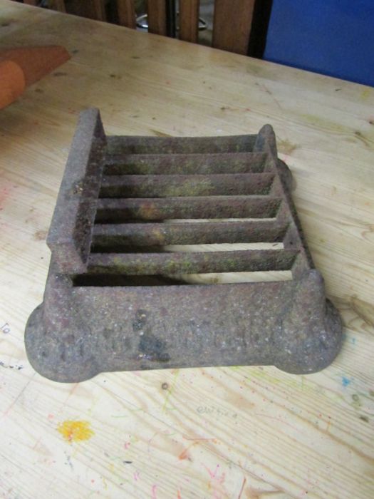 cast iron boot scraper - Image 2 of 2