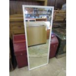 Vintage wall mirror 46cm x 117cm approx