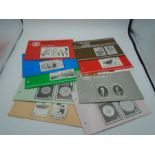 9 sets of Guernsey Post Office Board mint stamps in booklets