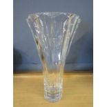 Galway Irish crystal vase 14" tall