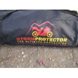 Storm Protector motorcycle cover in bag