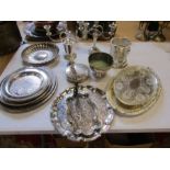 Silver plate table ware