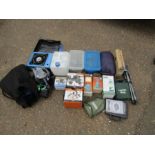 Camping equipment including air mattress, kettle, stove and solar panel etc