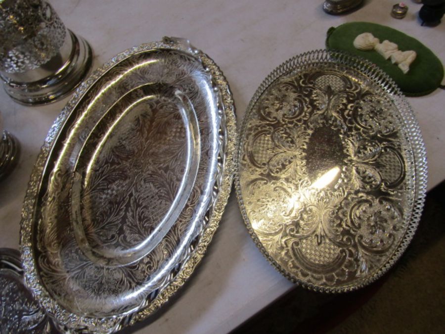 Silver plate table ware - Image 5 of 6