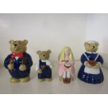 Wade Goldilocks and 3 bears figures 1996