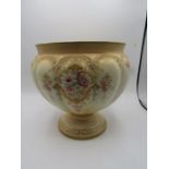 Crown Devon jardiniere 9" high 8"dia