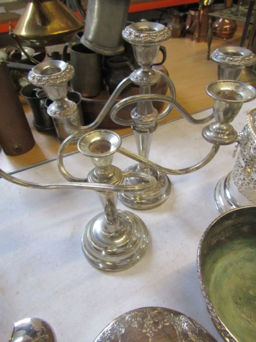 Silver plate table ware - Image 2 of 6