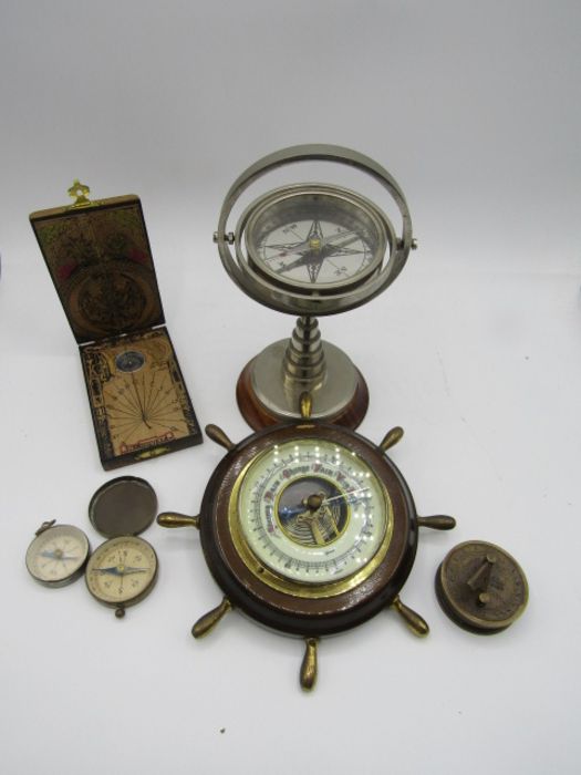 Compass and barometer collection