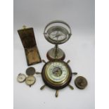 Compass and barometer collection