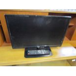 Logik 22" LCD TV with remote from a house clearance