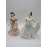Royal Doulton 'Lindsay' and 'Amy' figurines