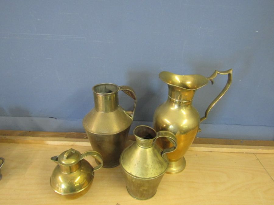 4 brass jugs - Image 2 of 3