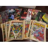 1970's spiderman comics and Vamperella comics