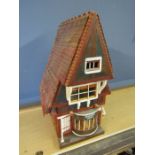 Vintage handmade wooden bakers shop H58cm approx