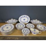 Minton 'Hardwick Hall' dinner service - bought to entertain MP John Hill in 1955 and never used