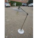 Mid century Bauhaus style adjustable table lamp
