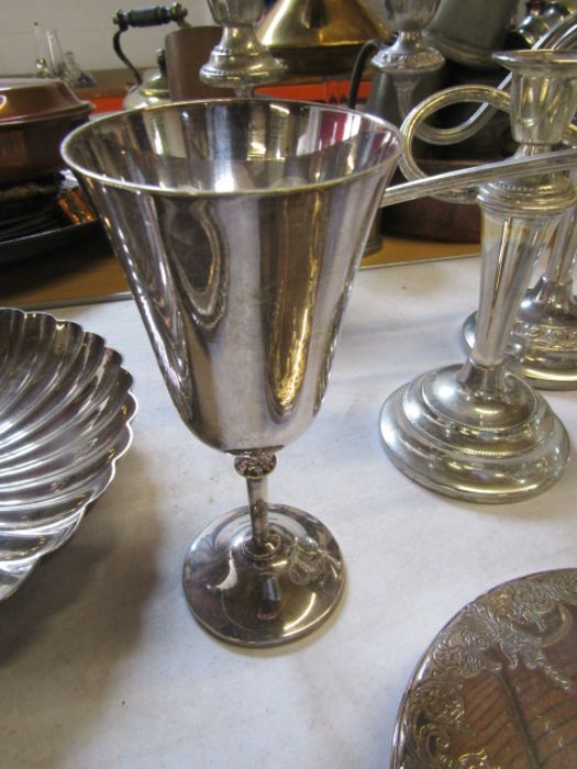 Silver plate table ware - Image 3 of 6