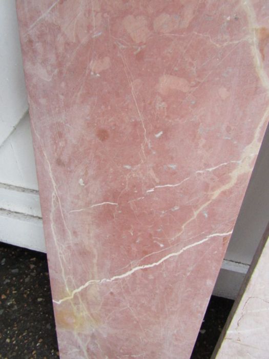 3 Pieces of marble 30cm x 100cm x 20mm approx - Image 2 of 2