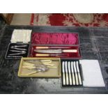 Boxed cutlery and nutcracker sets