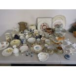 Various chine to inc Wedgwood, Staffordshire etc etc