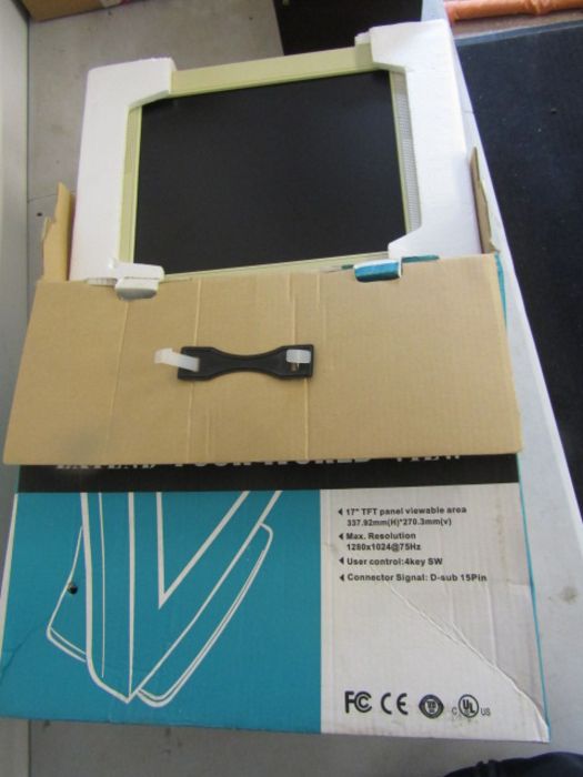 Proview 17" lcd monitor in box