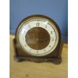 small flat back clock