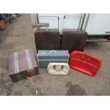 Vintage suitcases and bags