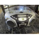 JVC radio/CD player from a house clearance