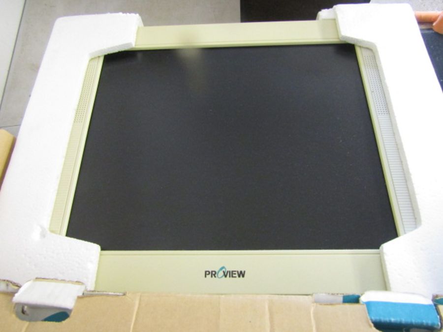 Proview 17" lcd monitor in box - Image 3 of 3