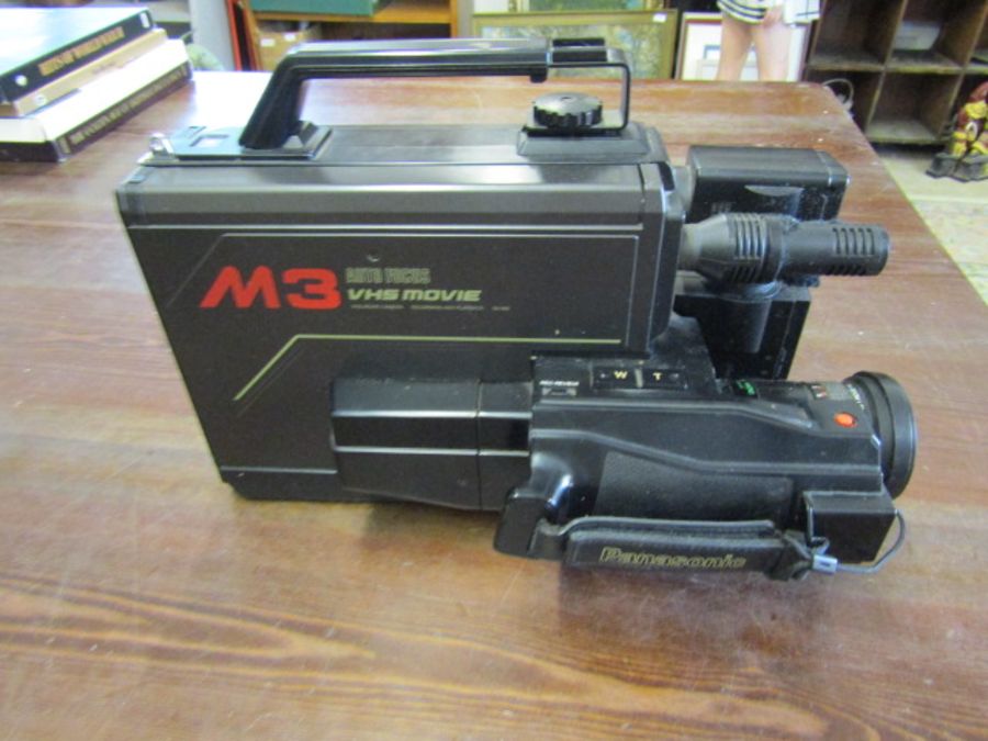 Panasonic M3 VHS Movie camera in case from a house clearance