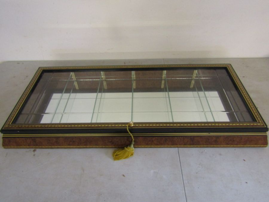 Glass fronted display case