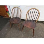 Pair of Ercol chairs