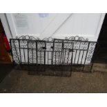 3 Wrought iron garden gates