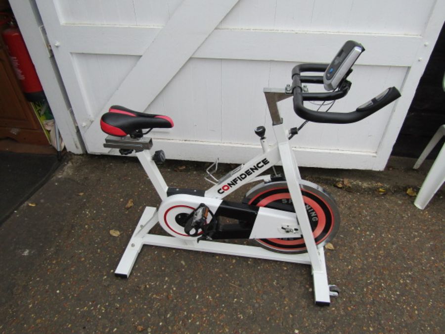 Exercise bike from a house clearance