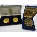 Equestrian medal and 2 Royal Chelsea hospital medals