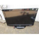 Panasonic 32" LCD TV with remote from a house clearance