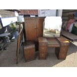 Old Charm style bedroom furniture including wardrobe and dressing table etc