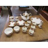 Royal Albert Old Country Roses part tea set