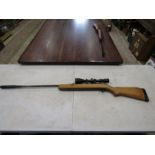 BSA Airsport 1.77 air gun with sights