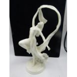 Royal Worcester 'The dance of time' figurine with missing finger tips