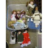 Collection of dolls