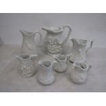 7 Port Meirion jugs collection