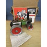 Mamod steam roller in original box