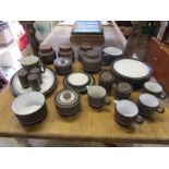 Hornsea pottery Tea/Coffee/Sugar, plates, bowls, lidded pots and jugs etc